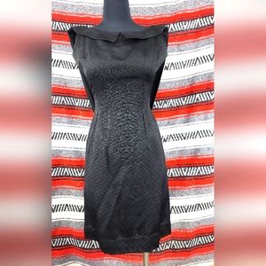 Vintage black dress sz 4 Doris Dodson 1950's